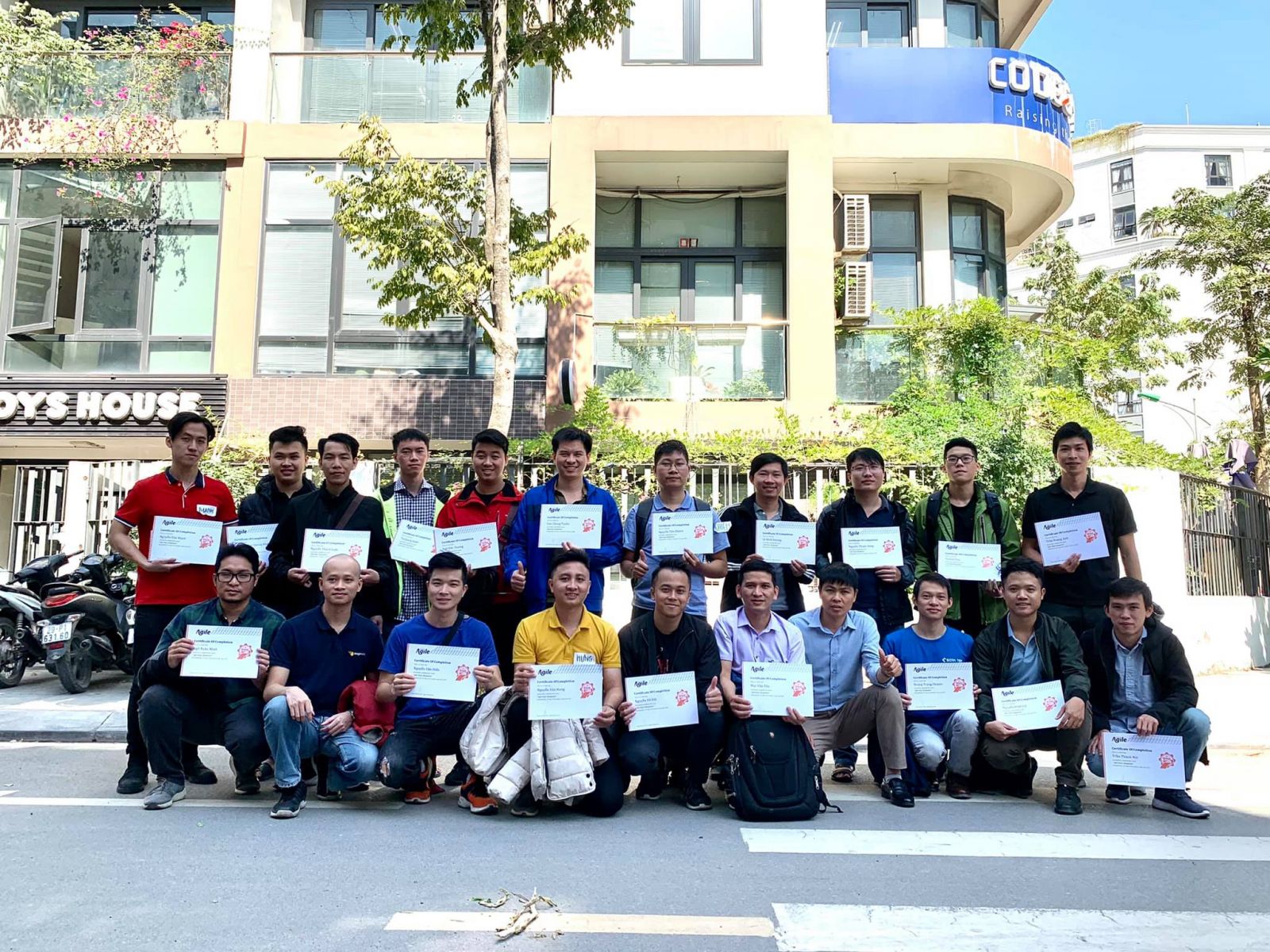 CLOSING OF AGILE PROJECT MANAGEMENT COURSE STARTED IN 10/2020