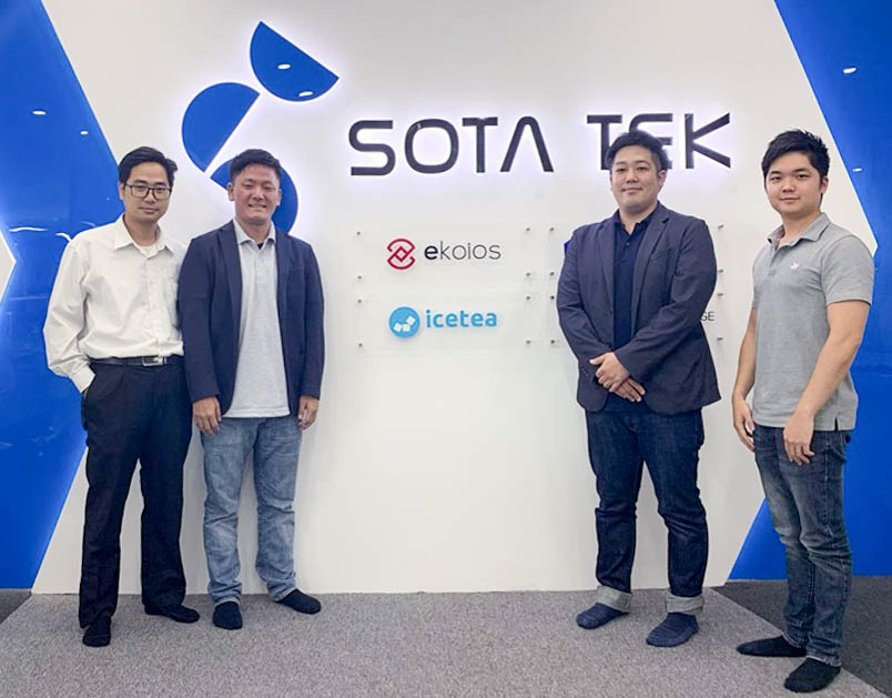 Starboard Asia and IJGN representatives visit SotaTek