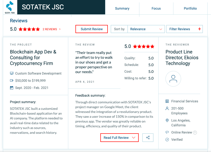 blockchain development outsourcing