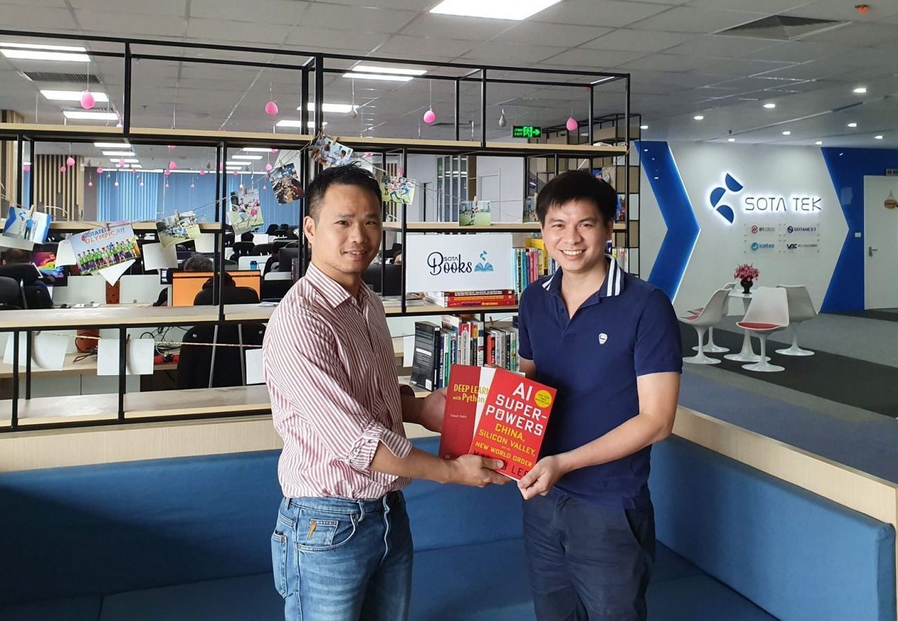 Mr. Vincent Nguyen's gift for SotaTek library