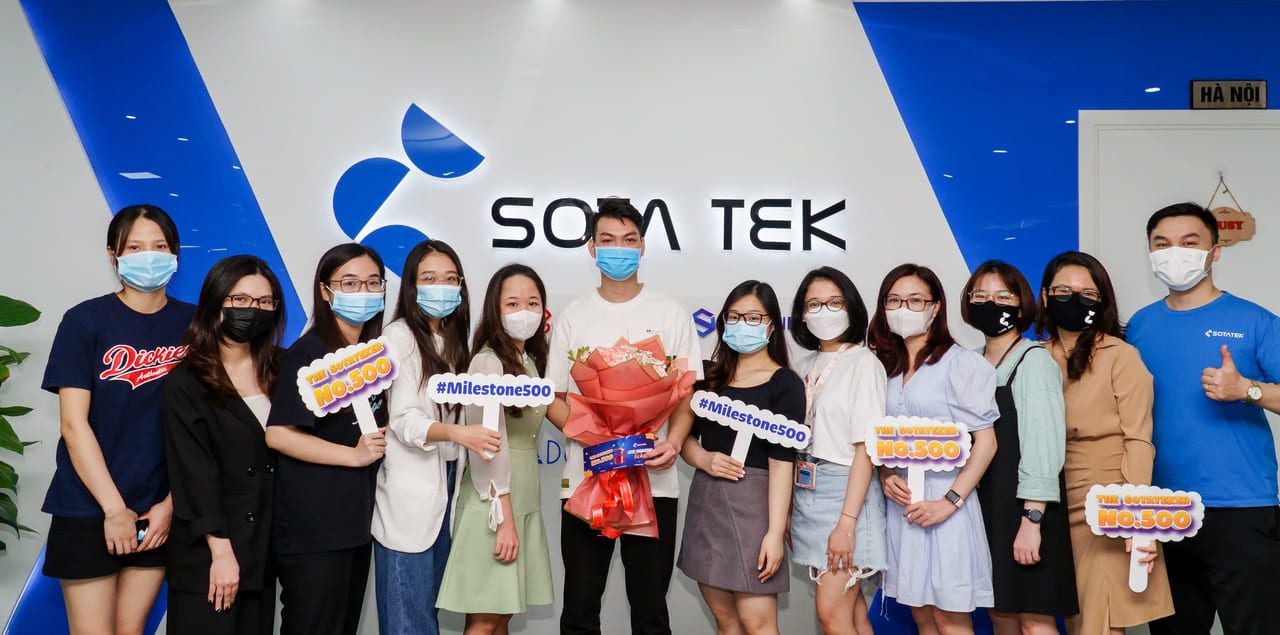 SotaTek Welcomes the 500th Members!