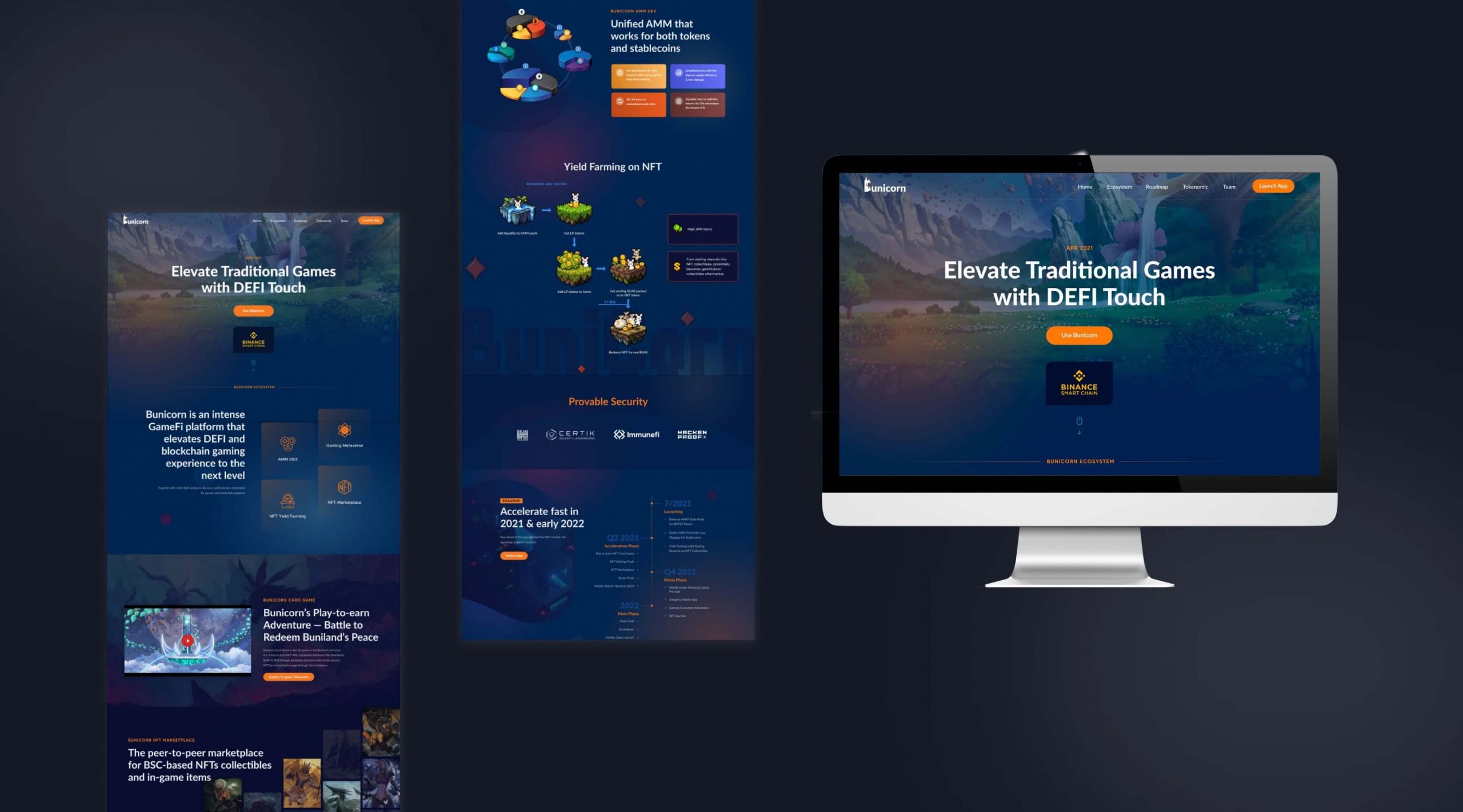 Bunicorn GameFi platform