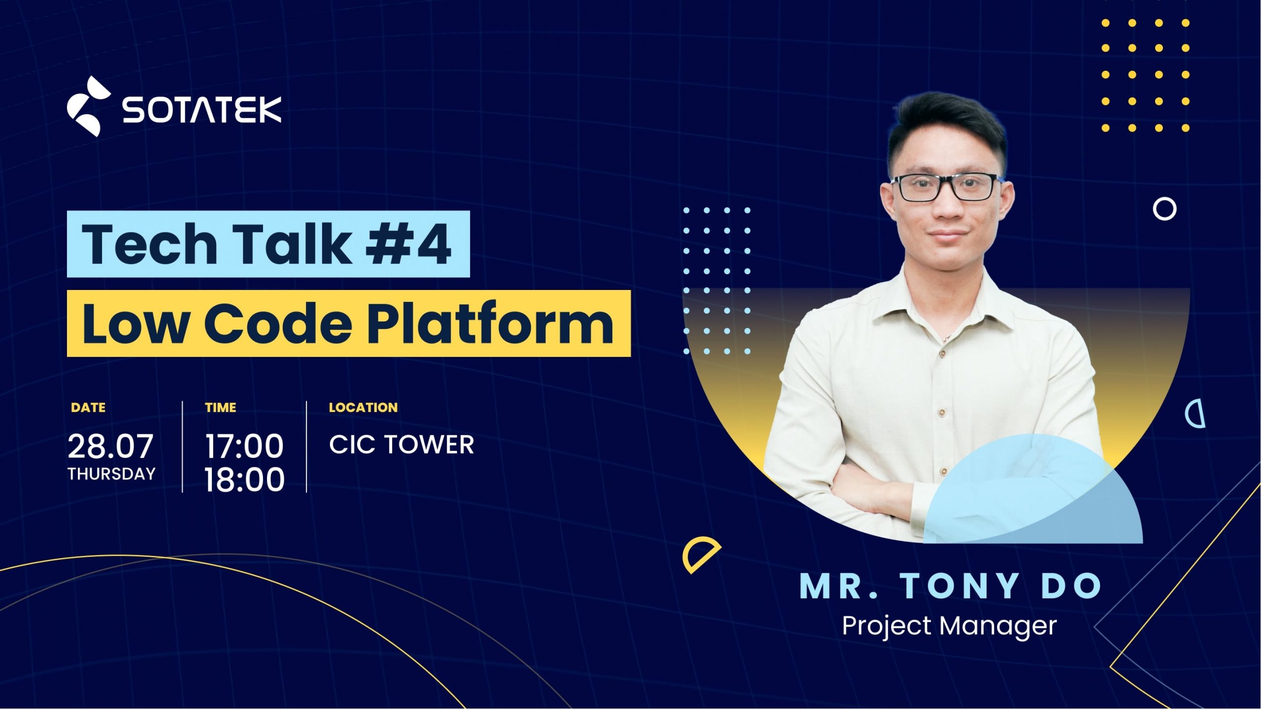 Tech Talk #4 - Low code platform