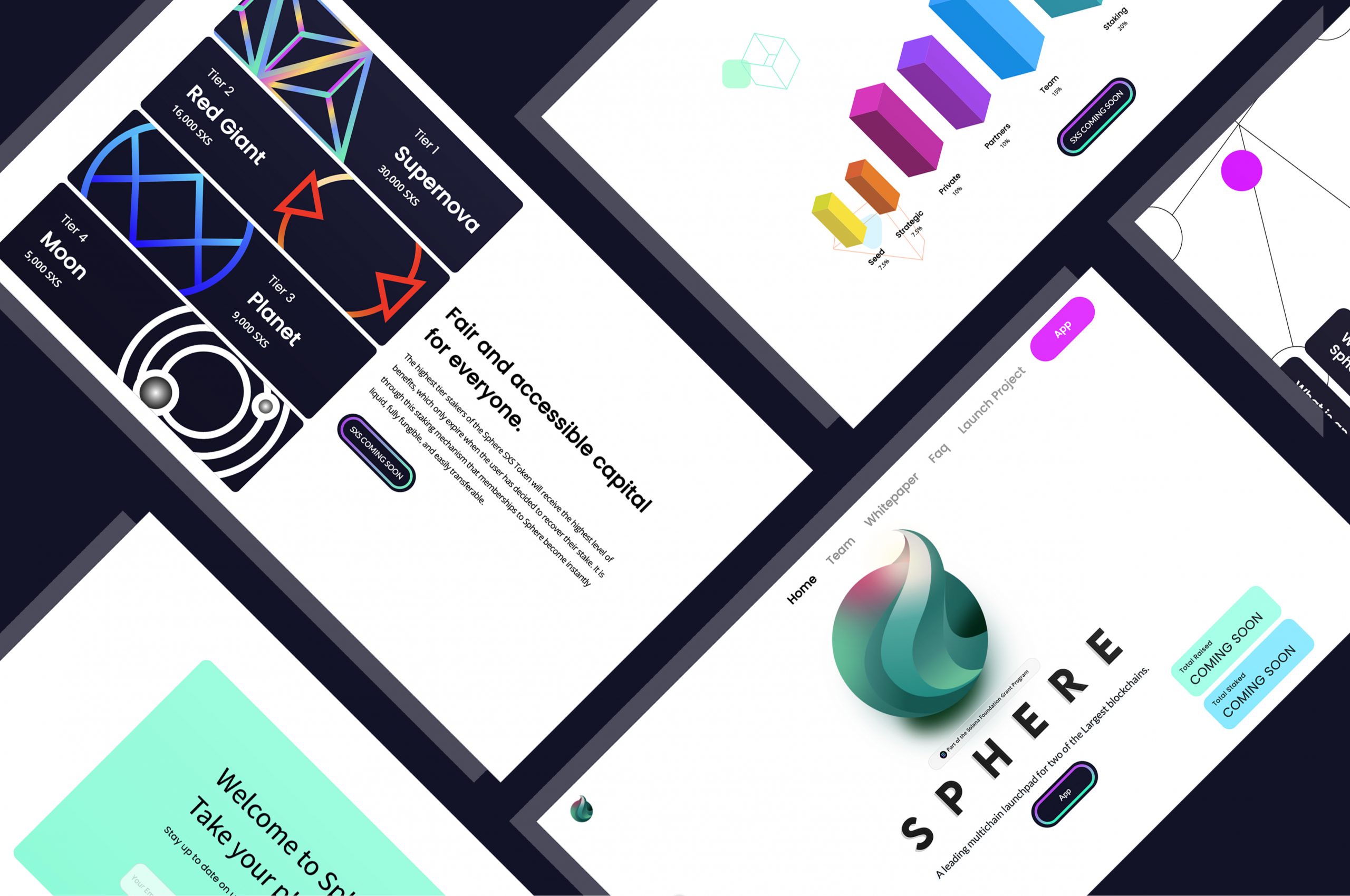 Multichain launchpad for Ethereum and Solana