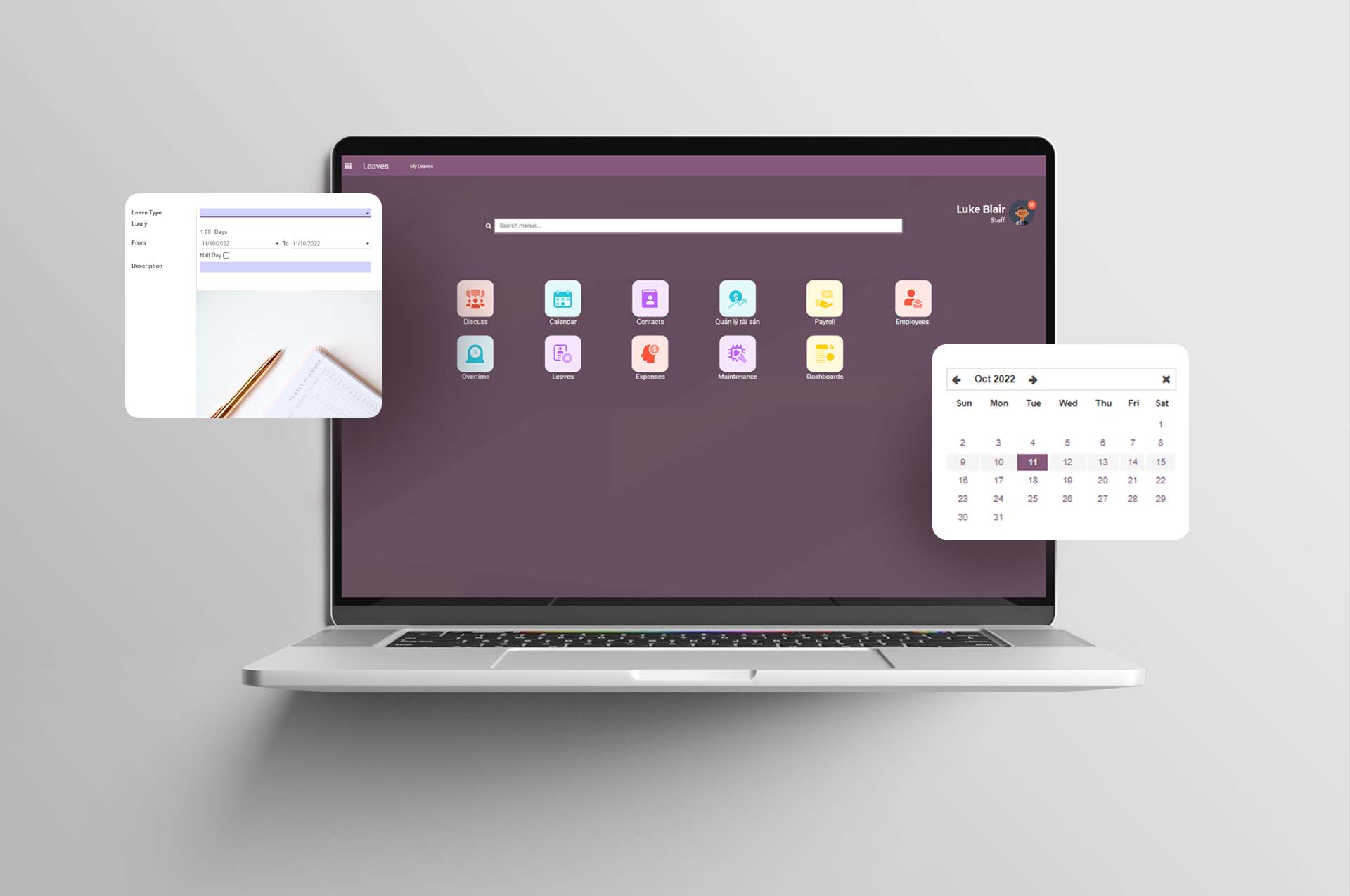 ERP system development