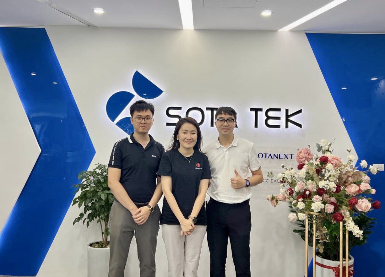 SotaTek Welcomes Klaytn's Head of Global Partnership to the Office