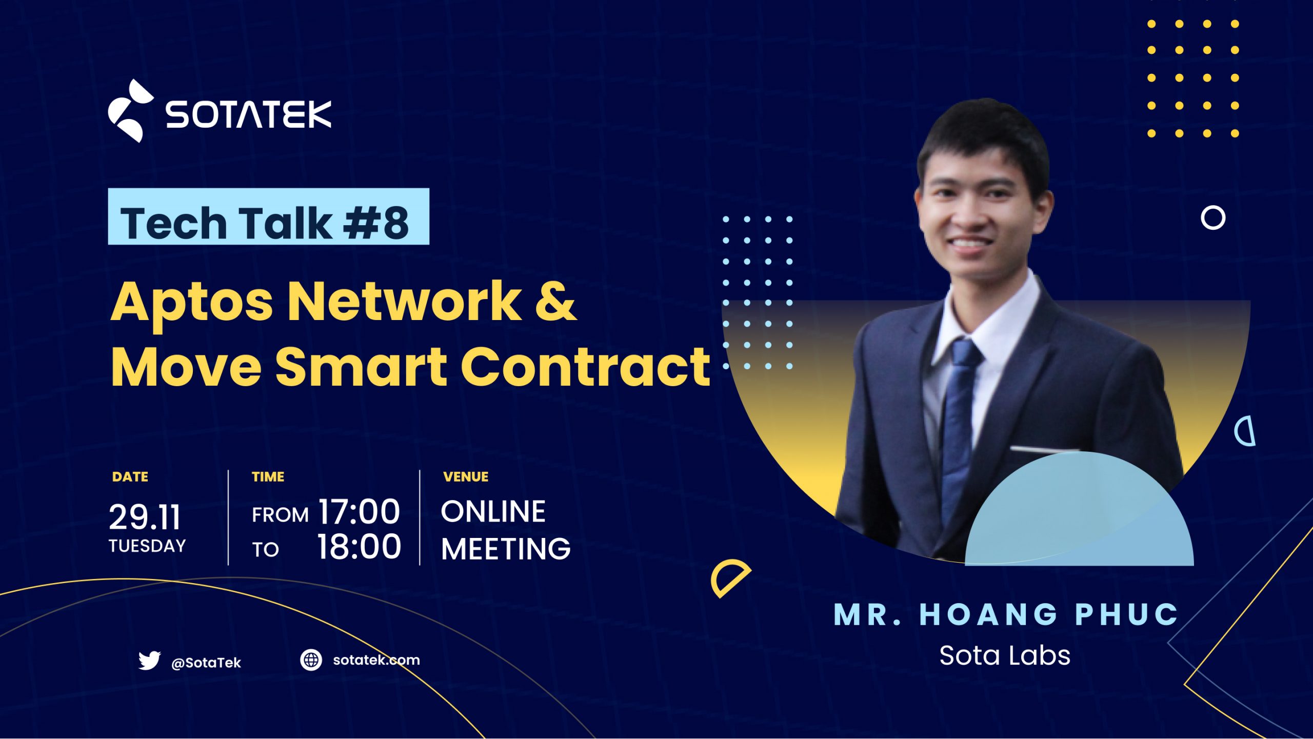 Tech Talk #8 - Aptos Network & Move Smart Contract