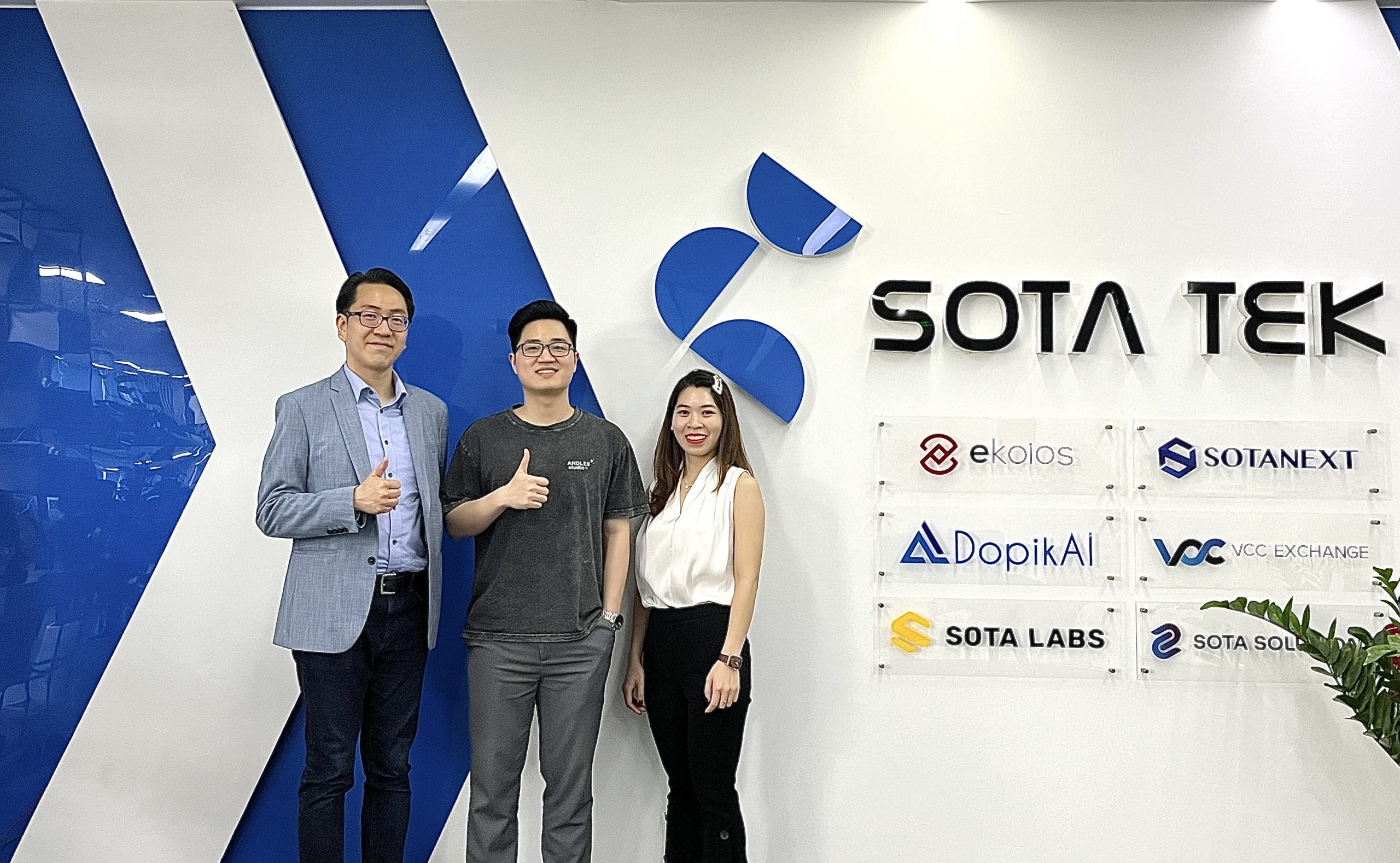 SotaTek Welcomes Normsun’s Founder to our Head Office