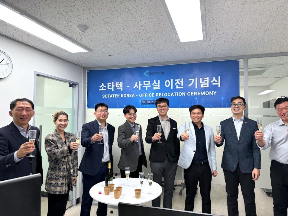 소타텍코리아 사무실 이전 기념식